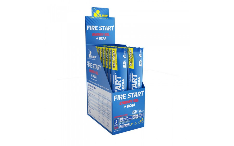 Fire Start Energy Gel + BCAA (36 g, orange)