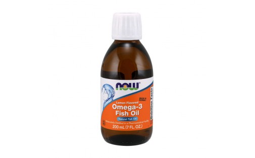 Omega-3 Fish Oil (200 ml, lemon)