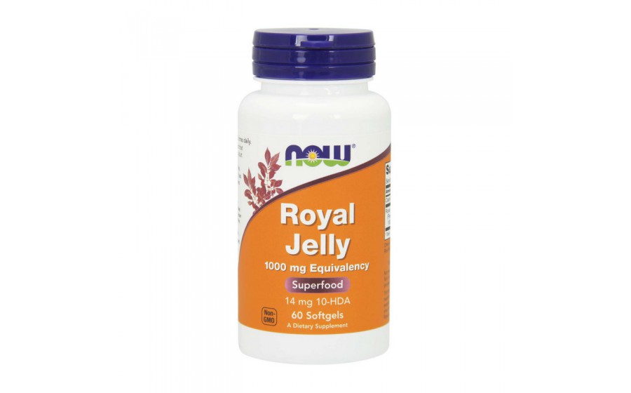 Royal Jelly 1000 mg Eguivalency (60 softgels)