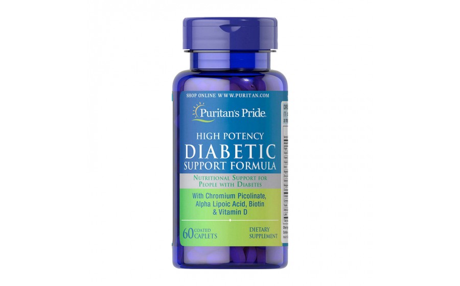 Diabetic high potency support formula (60 caplets)