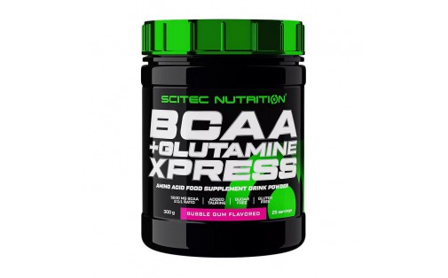 BCAA + Glutamine Xpress (300 g, lime)