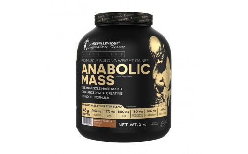 Anabolic MASS 40% protein (3 kg, snikers)