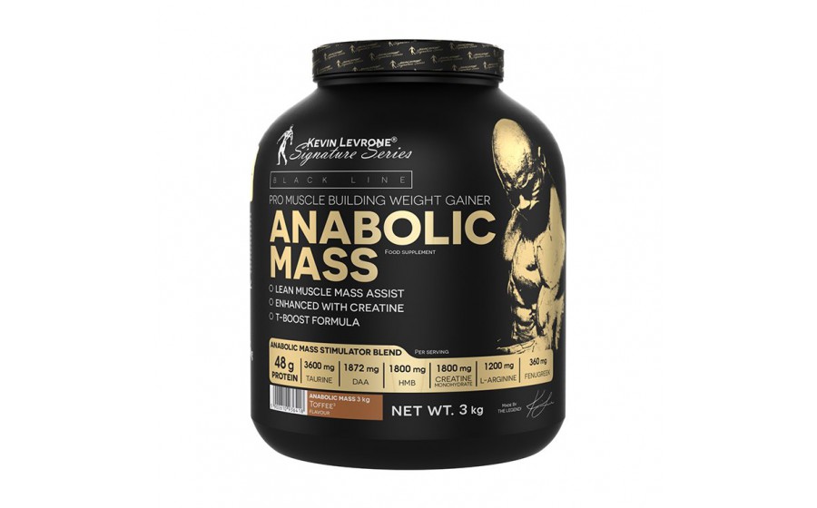 Anabolic MASS 40% protein (3 kg, snikers)