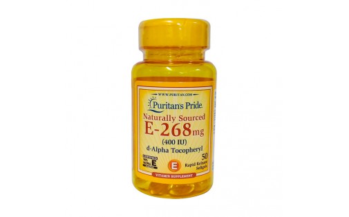 Naturally Sourced E-268 mg (400 IU) (50 softgels)