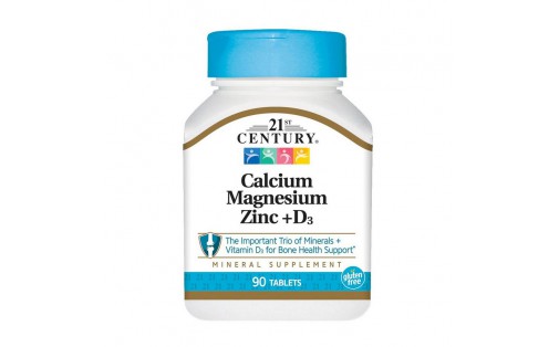 Calcium Magnesium Zinc + D3 (90 tabs)