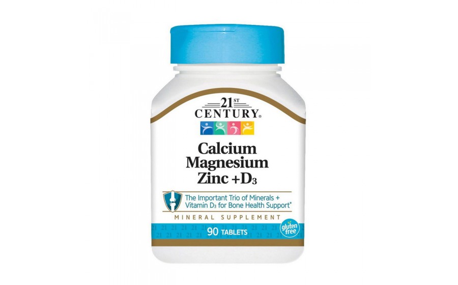 Calcium Magnesium Zinc + D3 (90 tabs)