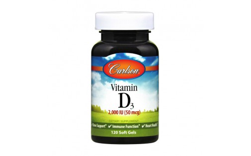 Vitamin D3 2000 IU (120 soft gels)