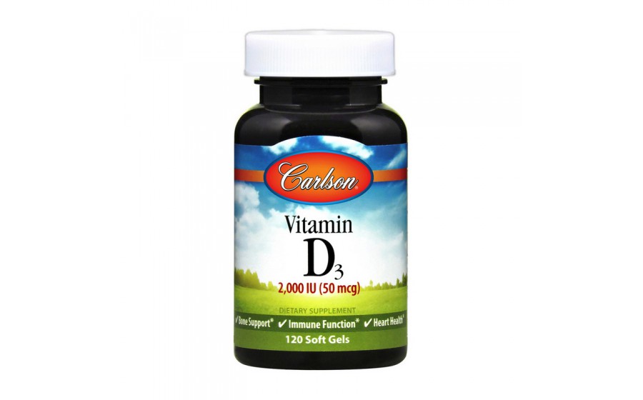 Vitamin D3 2000 IU (120 soft gels)