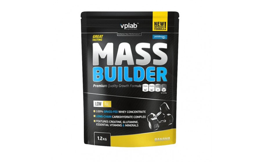 Mass Builder (1,2 kg, strawberry yoghurt)