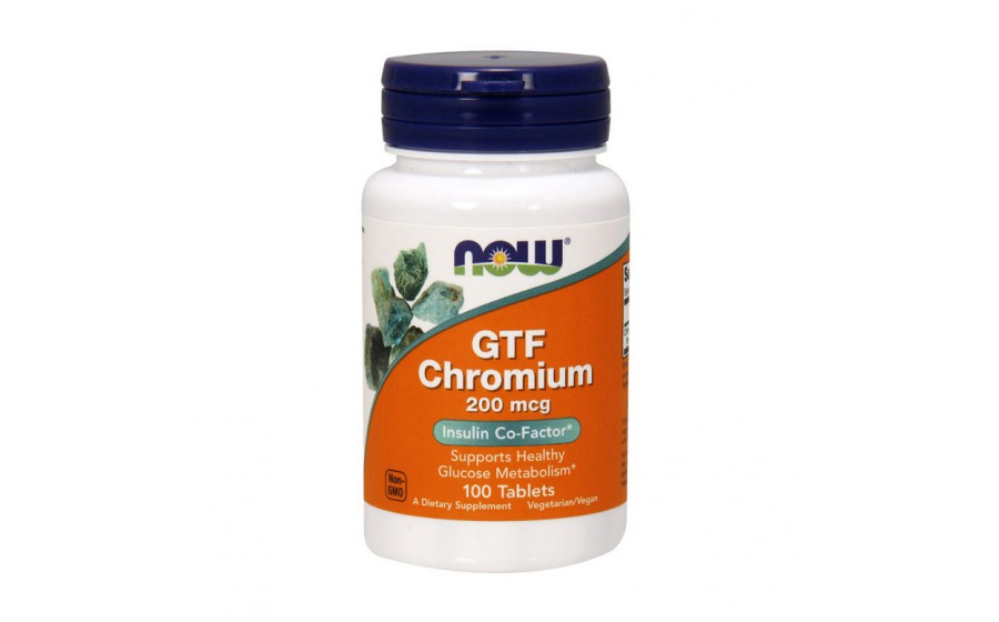 GTF Chromium 200 mcg (100 tab)