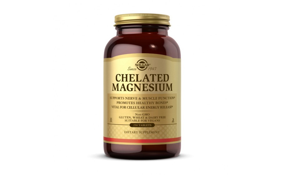 Chelated Magnesium (250 tabs)