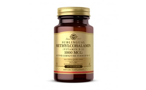 Sublingual Methylcobalamin (Vitamin B 12) 1000 mcg (30 nuggets)