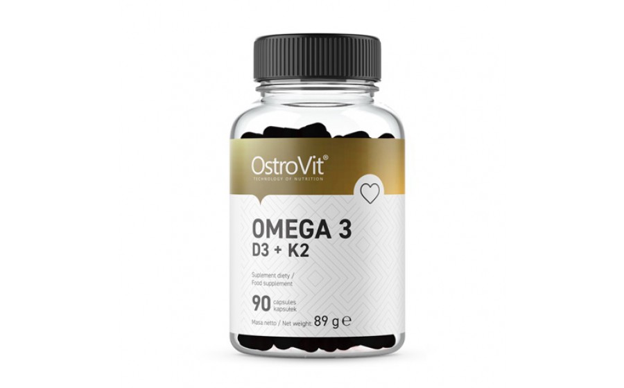 Omega 3 D3 + K2 (90 caps)