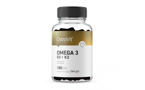 Omega 3 D3 + K2 (180 caps)