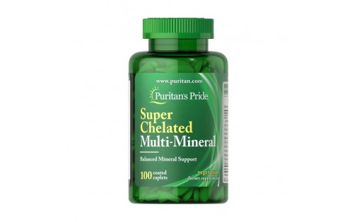 Super Chelated Multi-Mineral (100 caplets)