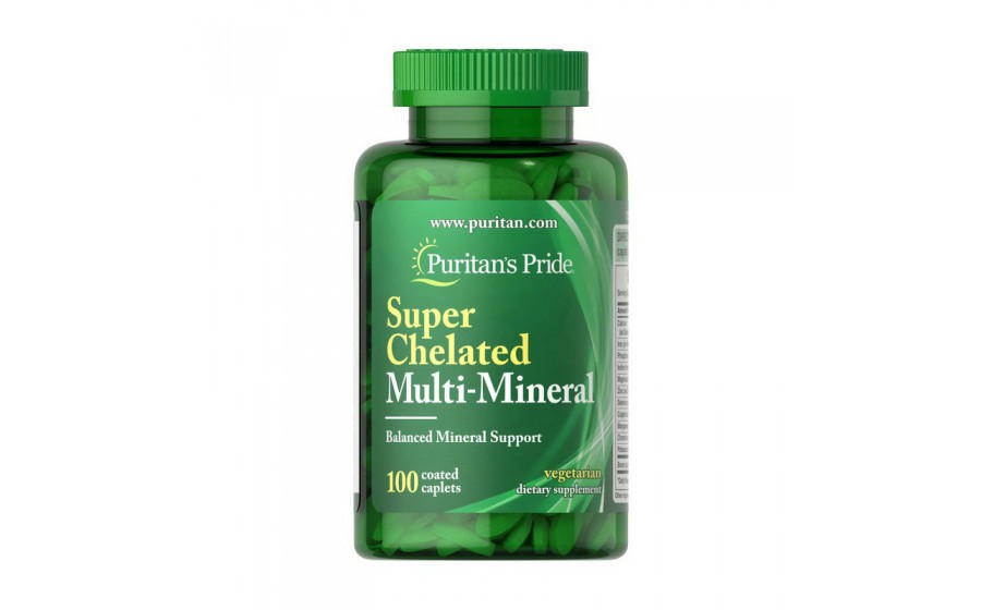 Super Chelated Multi-Mineral (100 caplets)