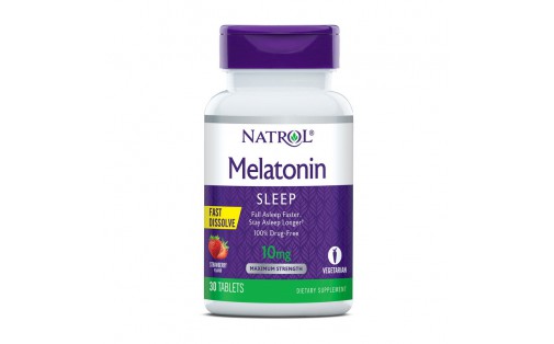 Melatonin 10 mg Fast Dissolve (30 tabs, strawberry)