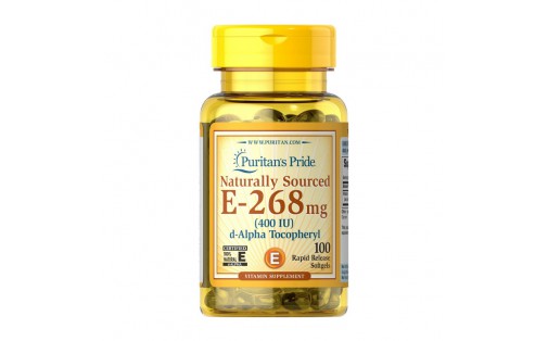 Naturally Sourced E-268 mg (400 IU) (100 softgels)