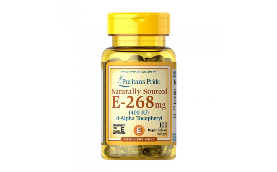 Naturally Sourced E-268 mg (400 IU) (100 softgels)