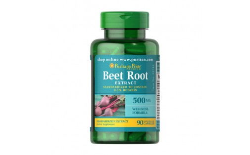 Beet Root Extract 500 mg (90 caps)