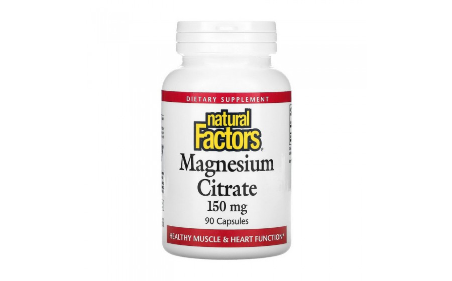 Magnesium Citrate 150 mg (90 caps)