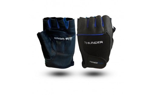 Fitness Gloves Black-Blue 9058 (L size)