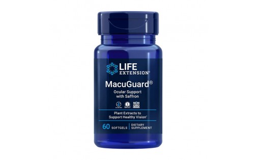 MacuGuard Ocular Support with Saffron (60 softgels)