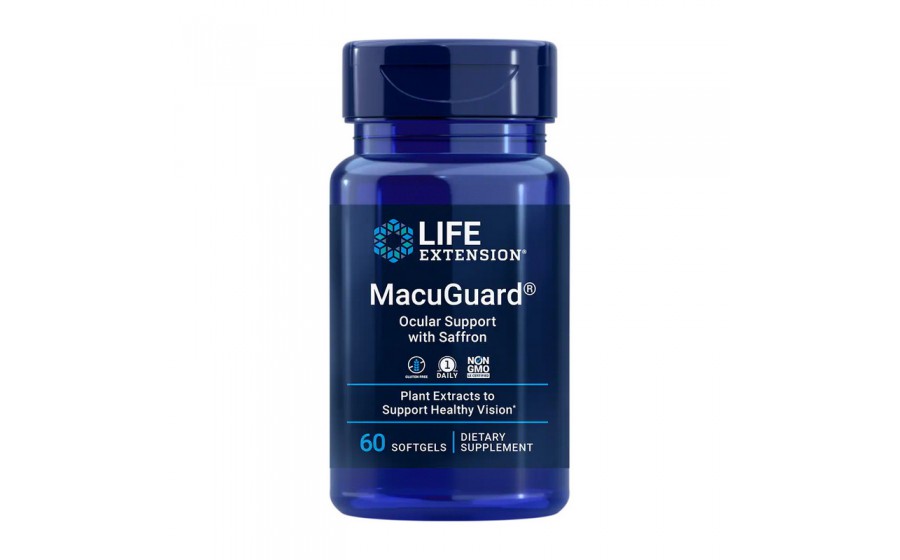 MacuGuard Ocular Support with Saffron (60 softgels)