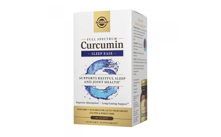 Full Spectrum Curcumin Sleep Ease (60 liquid caps)