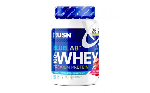 Blue Lab 100% Whey Premium Protein (908 g, raspberry ripple)