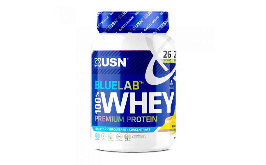 Blue Lab 100% Whey Premium Protein (908 g, banana)