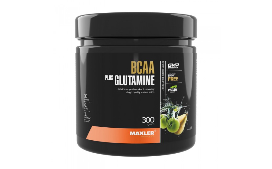 BCAA + Glutamine (300 g, fruit punch)