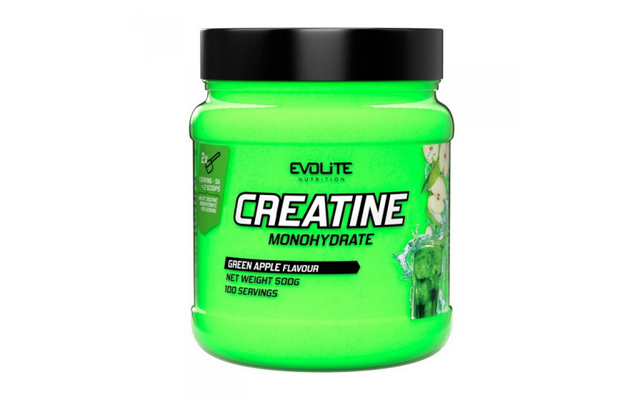 Creatine Monohydrate (500 g, green apple)