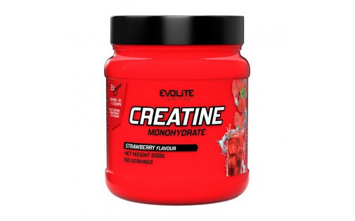 Creatine Monohydrate (500 g, strawberry)