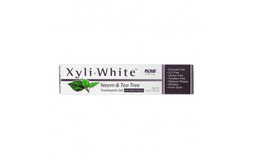 Xyli White Toothpaste Gel Neem & Tea (181 g, mint)