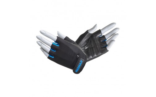 Rainbow Workout Gloves Black/Turquoise MFG-251 (XS size)