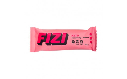 Fizi Keto Protein Bar (45 g, strawberry + almond)