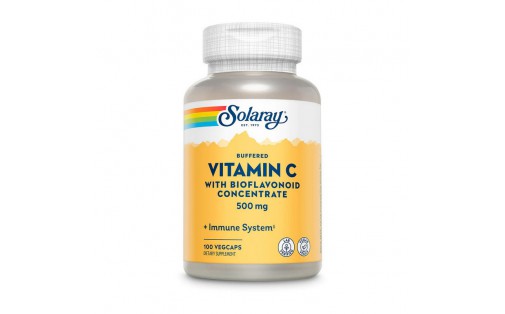 Vitamin C 500 mg with bioflavanoid (100 veg caps)