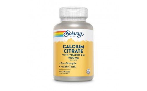 Calcium Citrate & Vitamin D3 (90 caps)