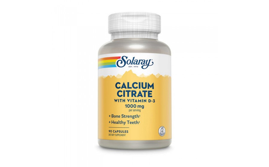 Calcium Citrate & Vitamin D3 (90 caps)