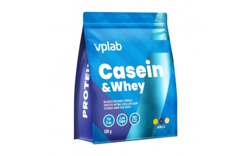 Casein & Whey (500 g, vanilla)