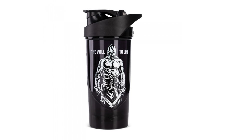 Shieldmixer Shaker The Will To Life (700 ml, black)