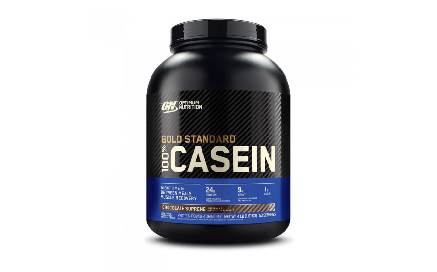 100% Gold Standard Casein (1,8 kg, chocolate supreme)