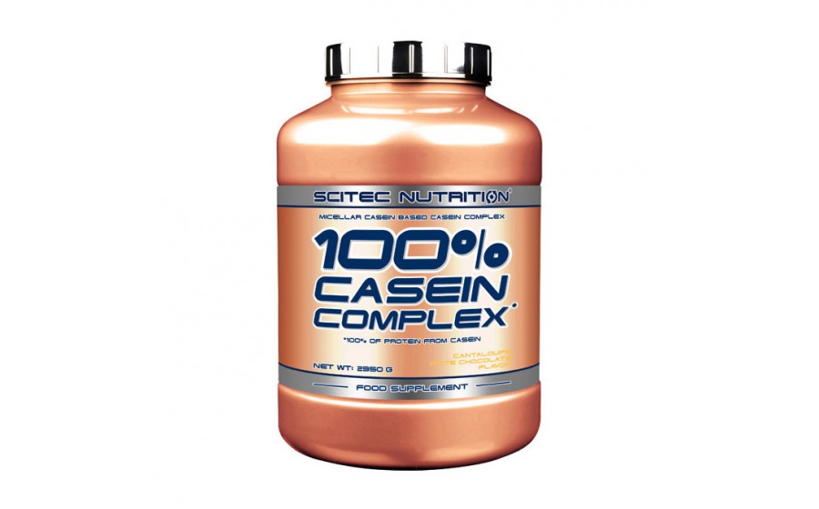 100% Casein Complex (2,35 kg, cantaloupe white chocolate)