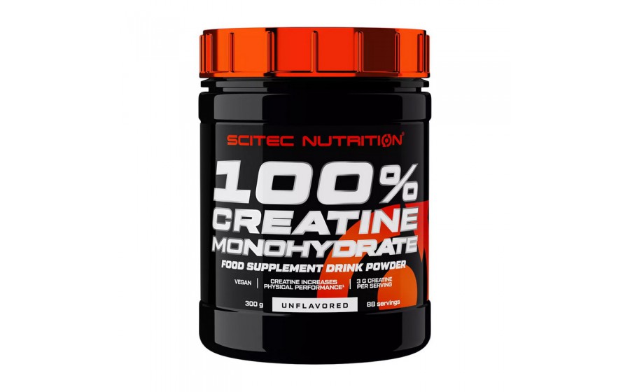 100% Creatine Monohydrate (300 g, unflavored)