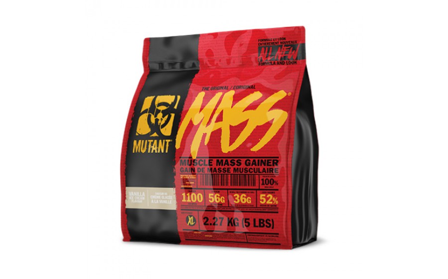 Mutant Mass (2,27 kg, strawberry banana cream)