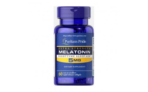 Melatonin 5 mg (60 softgels)