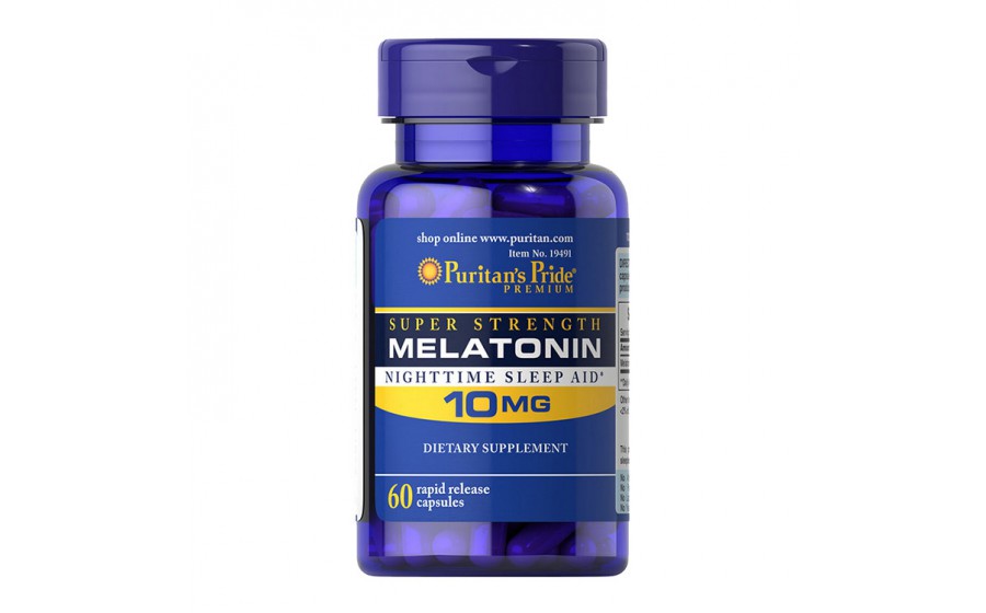 Melatonin 10 mg (60 caps)