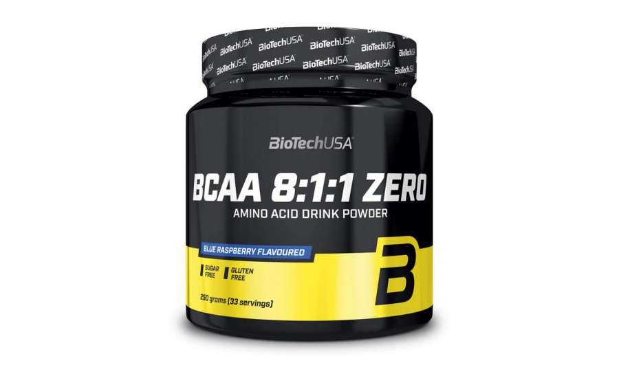 BCAA 8:1:1 ZERO (250 g, blue raspberry)