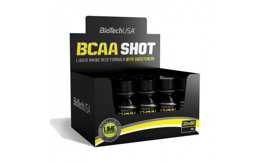 BCAA Shot zero carb (20*60 ml, lime)